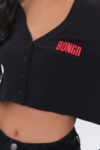 BLACK/MULTI Embroidered Bongo Cardigan Sweater, image 5