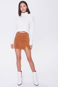 CAMEL Corduroy Mini Skirt, image 5