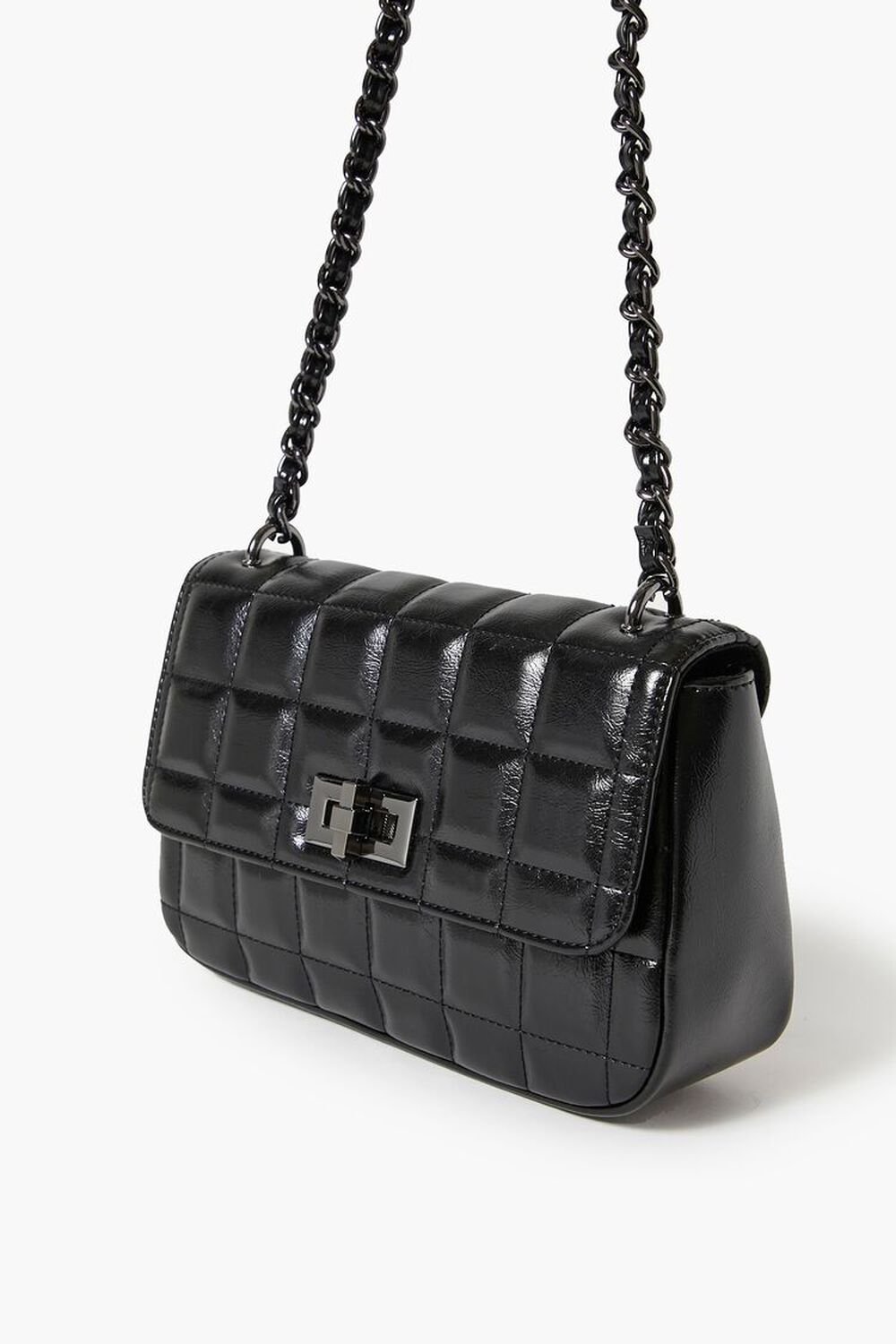 Chanel Vintage Mademoiselle Chocolate Bar Flap Shoulder Bag