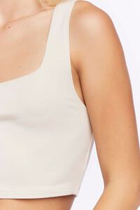 TAUPE Cropped Tank Top, image 5