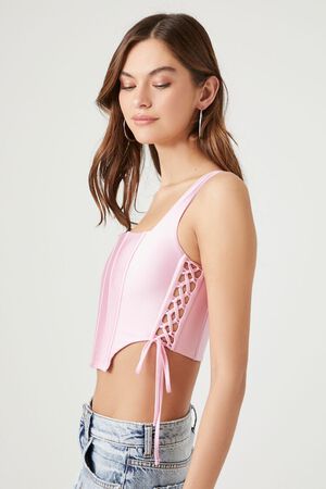 Buy Girls' Crop Tops Pink Online
