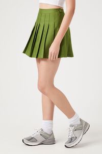 OLIVE Pleated Mini Skirt, image 3