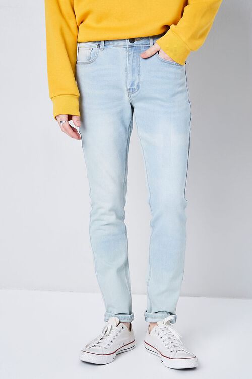 LIGHT DENIM Core Slim-Fit Jeans, image 2