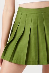 OLIVE Pleated Mini Skirt, image 6