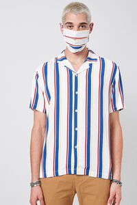 Striped Shirt & Face Mask Set, image 5