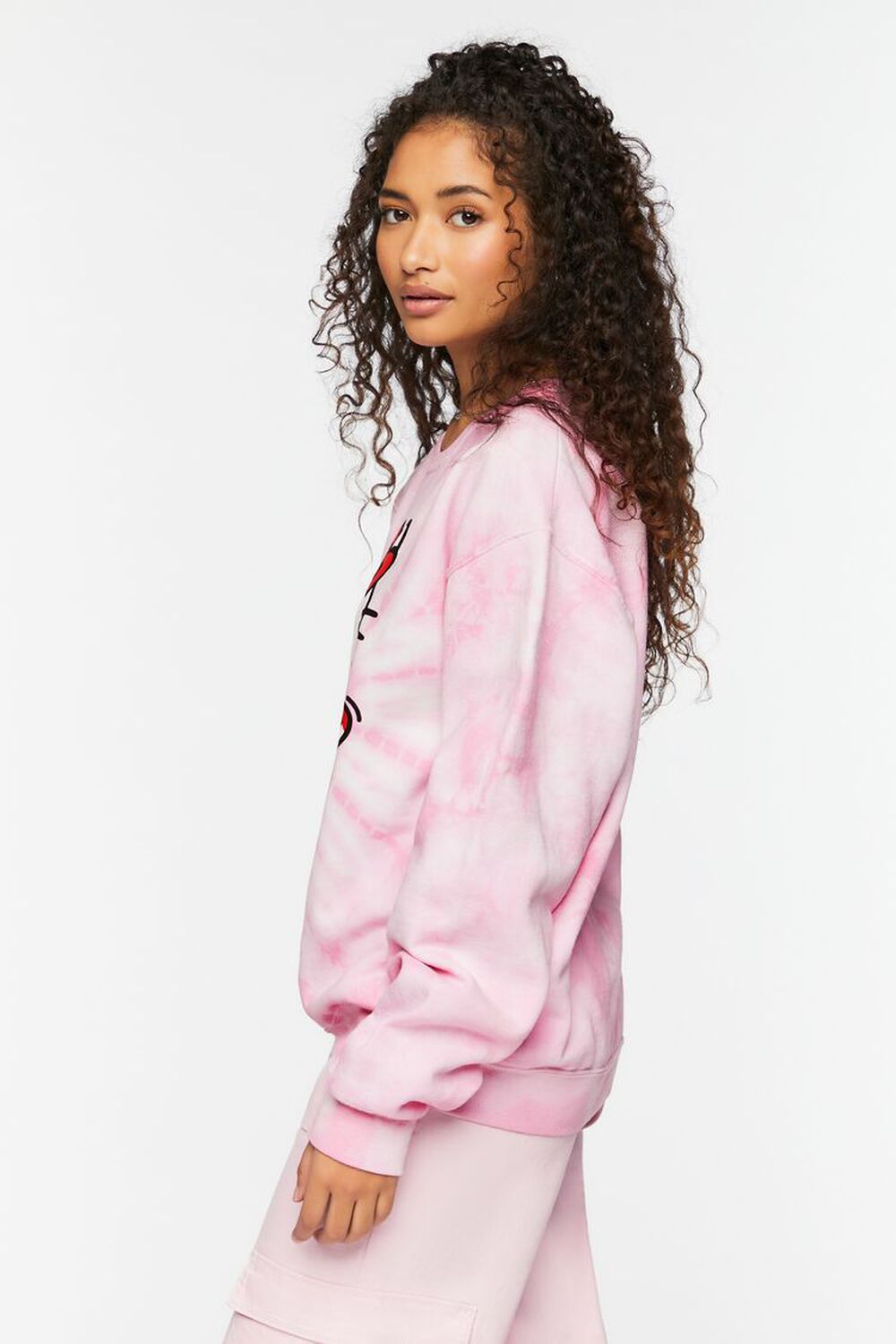 PINK Hello Kitty Tie-Dye Pullover, image 3