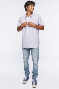 LAVENDER Cotton Pocket Shirt, image 4