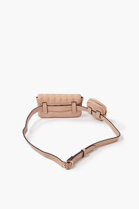 NUDE Quilted Faux Leather Fanny Pack, image 2
