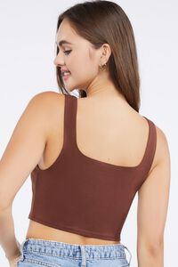 CHOCOLATE Cropped Tank Top, image 3