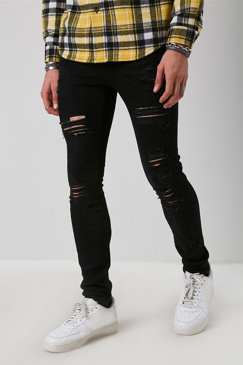 Distressed Skinny Jeans, image 1