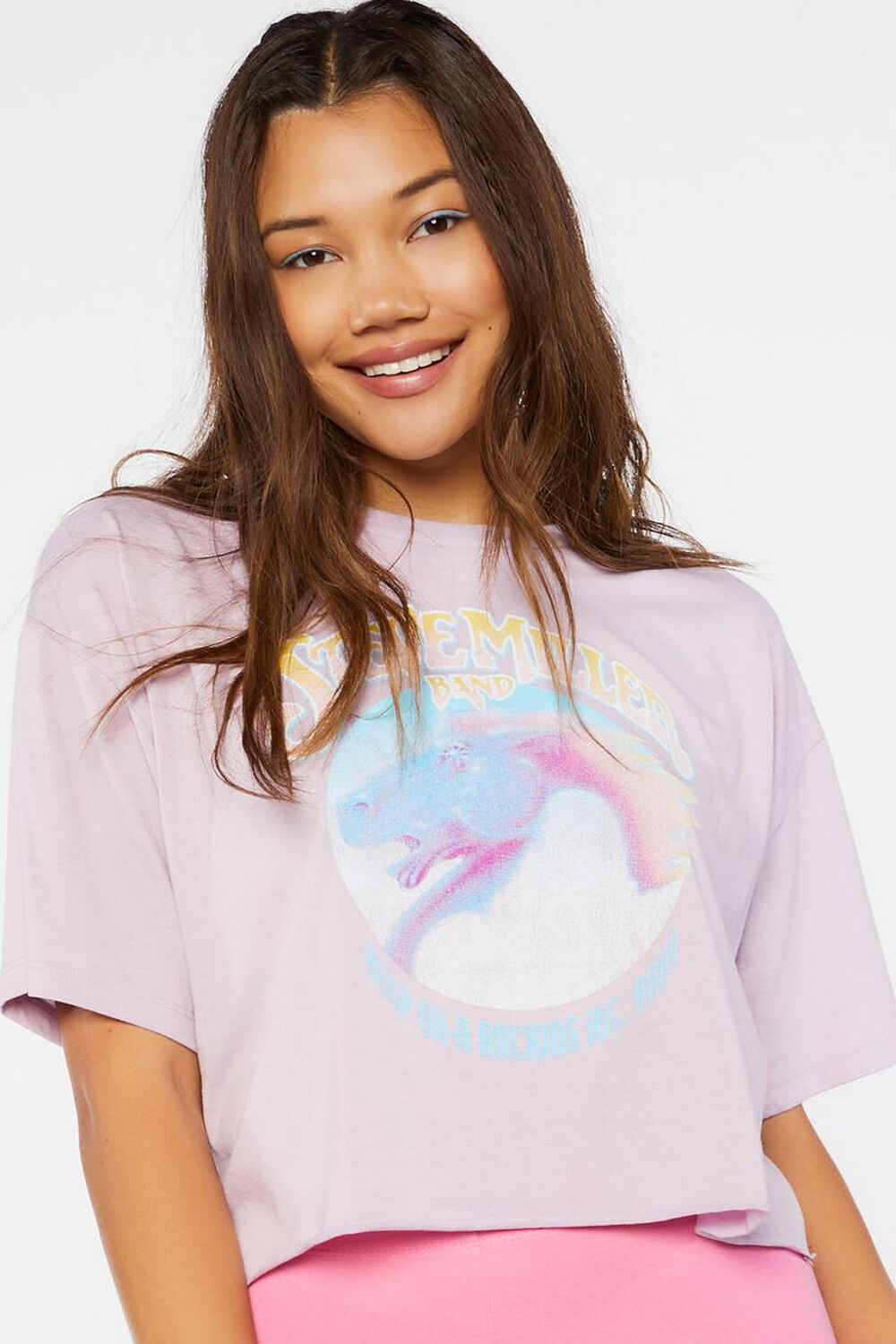 PINK/MULTI Steve Miller Band Graphic Tee, image 1
