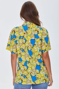 YELLOW/MULTI The Simpsons Print Pocket Shirt, image 3