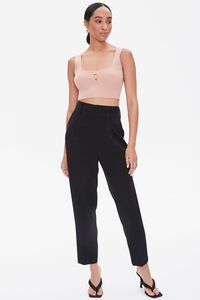 ROSE Sweater-Knit Cropped Tank Top, image 4