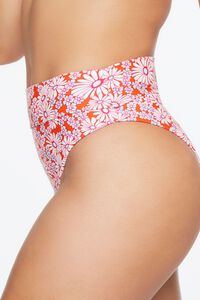 FIESTA/MULTI Floral High-Rise Bikini Bottoms, image 3