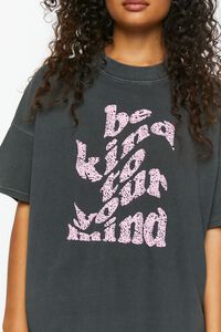 CHARCOAL/MULTI Be Kind To Your Mind Graphic Tee, image 5