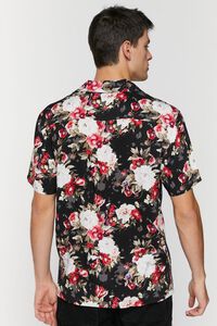 BLACK/MULTI Floral Print Shirt, image 3