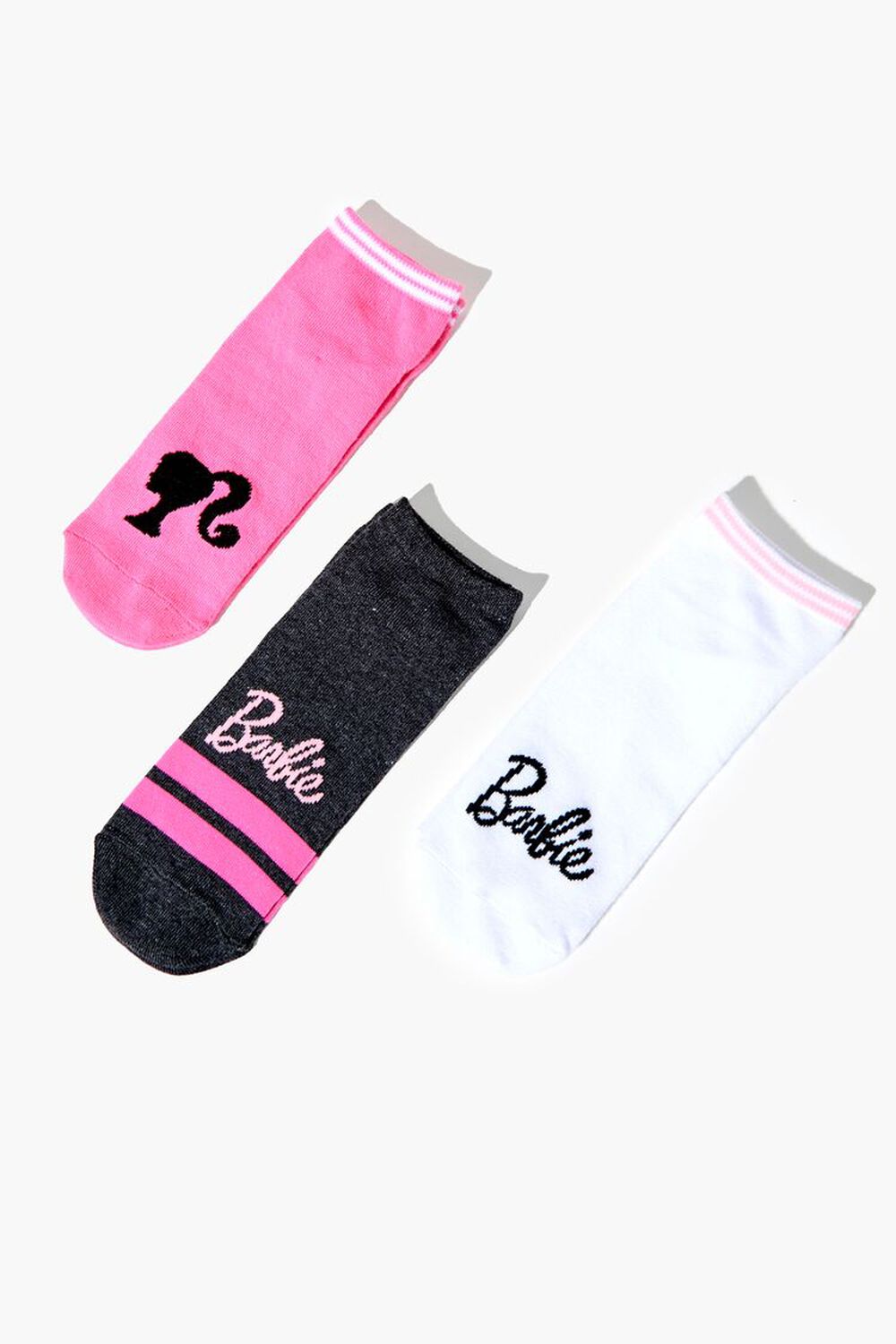 Barbie Ankle Sock Set - 3 Pack, image 2