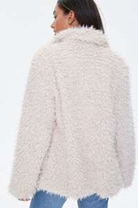 Shaggy Faux Fur Coat, image 3
