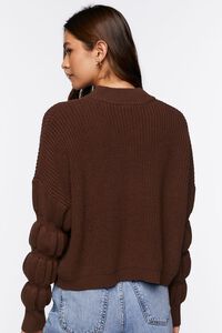 WALNUT Tiered Mock-Neck Sweater, image 3