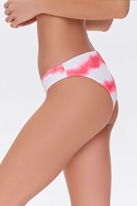 PINK/WHITE Tie-Dye Bikini Bottoms, image 3
