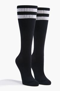 Striped Knee Socks, image 1