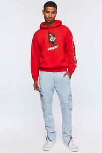 RED/MULTI Chucky Graphic Hoodie, image 4