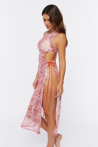 FIESTA/MULTI Floral Print Swim Cover-Up Dress, image 2