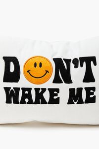 Embroidered Dont Wake Me Pillow, image 4
