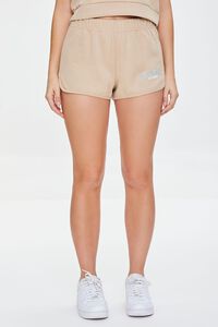 TAUPE/MULTI Los Angeles Graphic Shorts, image 2