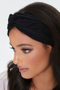 BLACK Twisted Headwrap, image 2