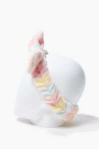 PINK/MULTI Cloud Wash Bow Headwrap, image 4