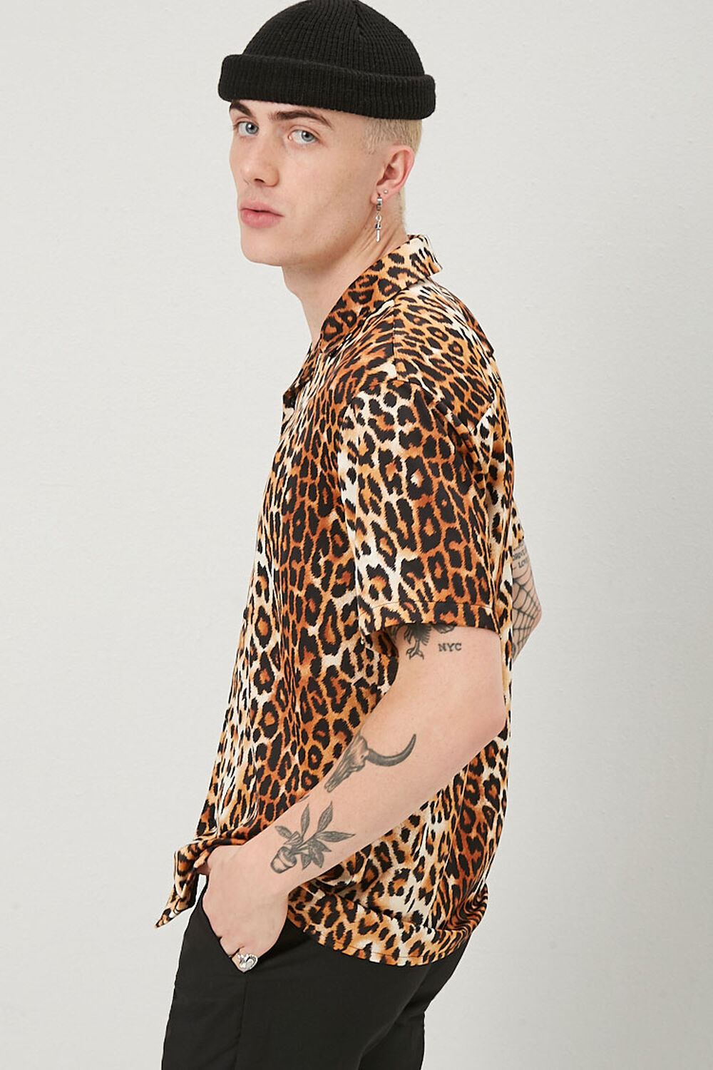 Classic Leopard Print Shirt