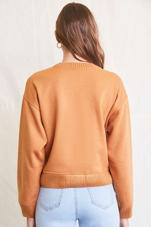 COPPER Fleece Drop-Sleeve Sweater, image 3