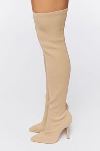 CREAM Over-the-Knee Sock Boots, image 2