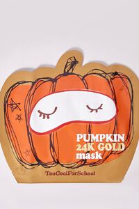 ORANGE Pumpkin 24K Gold Mask, image 1