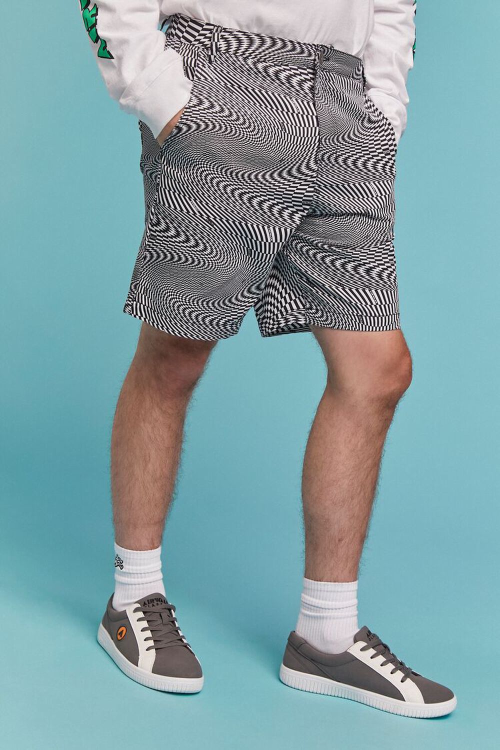 Airwalk Checkered Shorts, image 3
