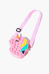 PINK Girls Sensory Unicorn Crossbody Bag (Kids), image 1