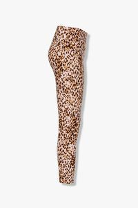 BROWN/MULTI Leopard Print Skinny Pants, image 2