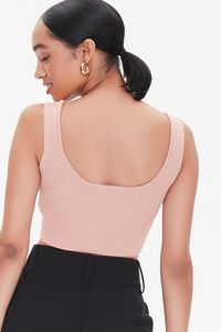 ROSE Sweater-Knit Cropped Tank Top, image 3