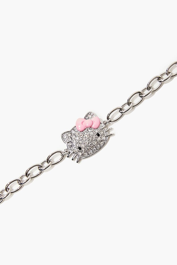 Rhinestone Hello Kitty Charm Bracelet | Forever 21 | Charm bracelet, Hello  kitty, Bracelets