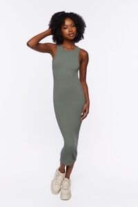 OLIVE Seamless Bodycon Midi Dress, image 4