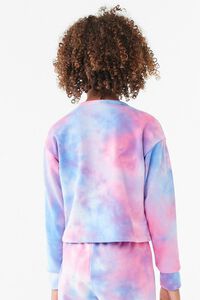 BLUE/MULTI Girls Tie-Dye Sweatshirt (Kids), image 4