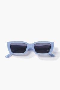 BLUE/BLACK Rectangular Tinted Sunglasses, image 4