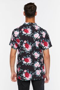 BLACK/MULTI Floral Print Shirt, image 3