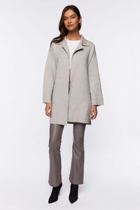 HEATHER GREY Belted Duster Cardigan, image 4