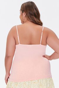 CORAL Plus Size Basic Organically Grown Cotton Cami, image 3