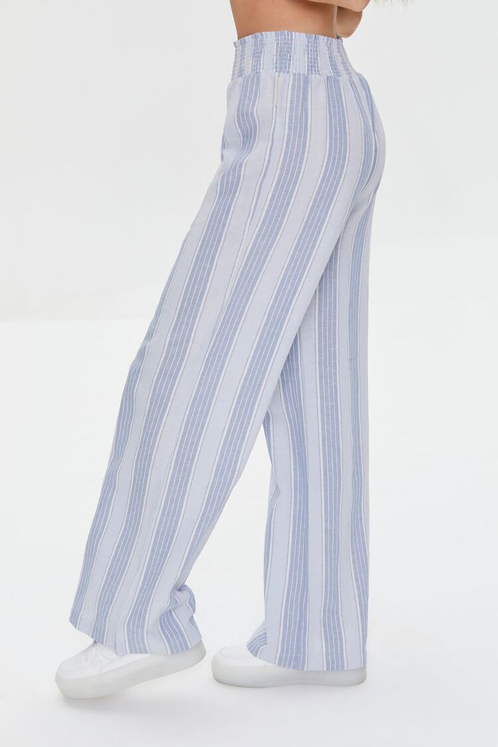 LIGHT BLUE/MULTI Kendall + Kylie Striped Pants, image 3