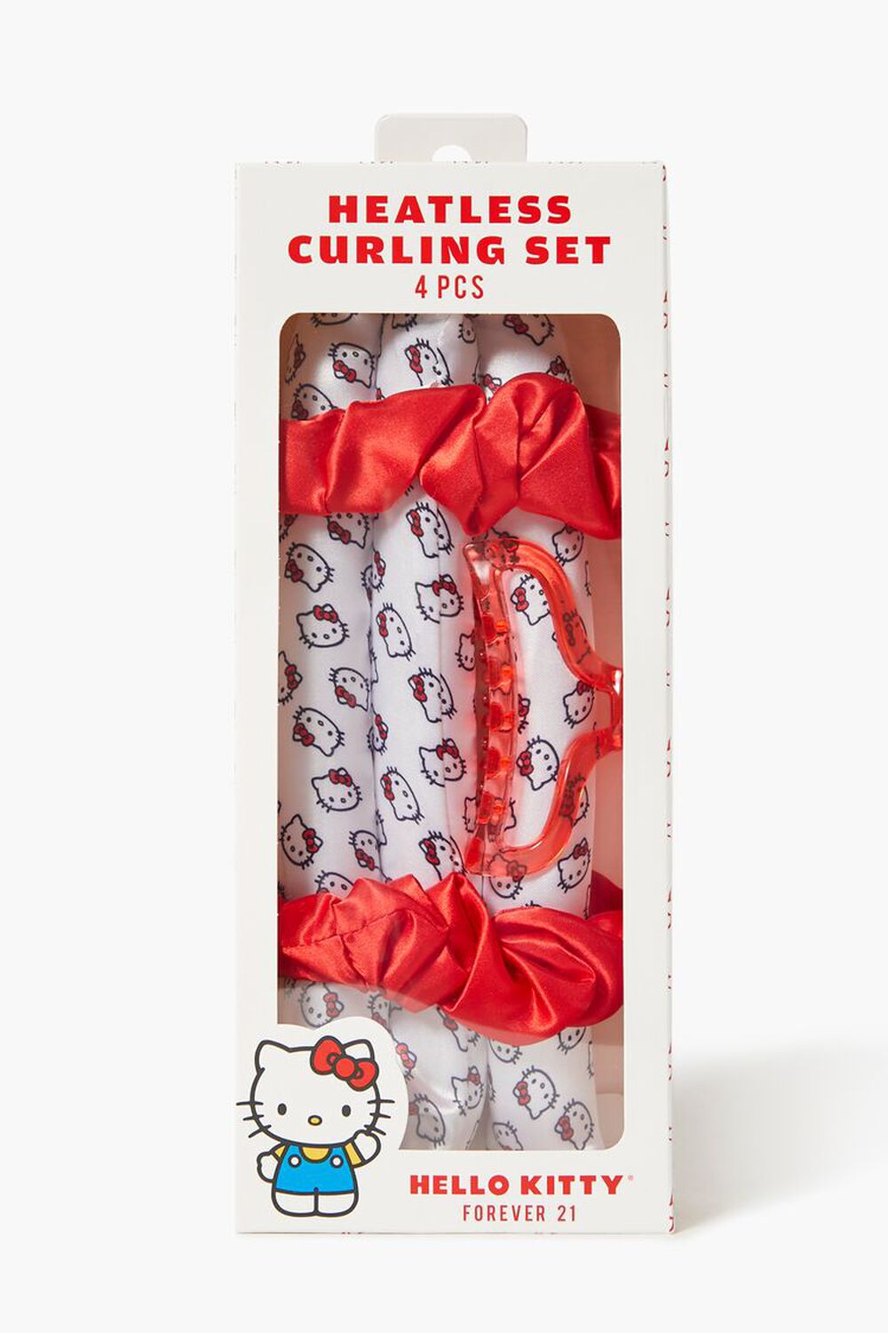 Hello Kitty Heatless Hair Curling Set