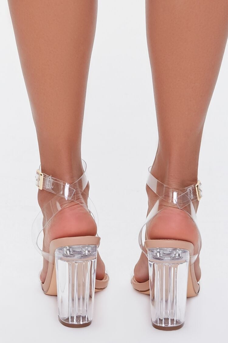 silver slip on heels