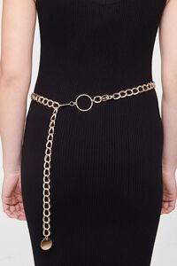 GOLD O-Ring Chain Hip Belt, image 3